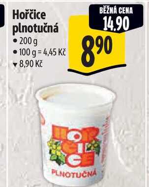 Hořčice plnotučná 200 g  