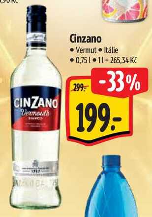 Cinzano, 0,75 l 