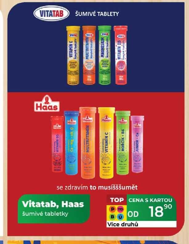 Vitatab, Haas šumivé tabletky