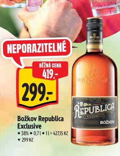  Božkov Republica Exclusive 0,7 l
