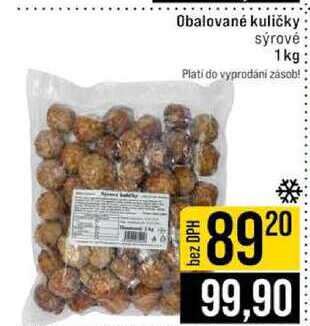 Obalované kuličky sýrové 1kg
