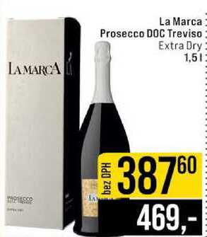 La Marca Prosecco DOC Treviso Extra Dry 1,5l
