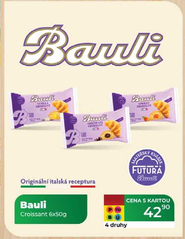 Bauli Croissant 6x50g  