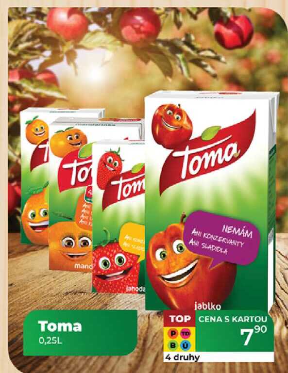 Toma 0,25L  