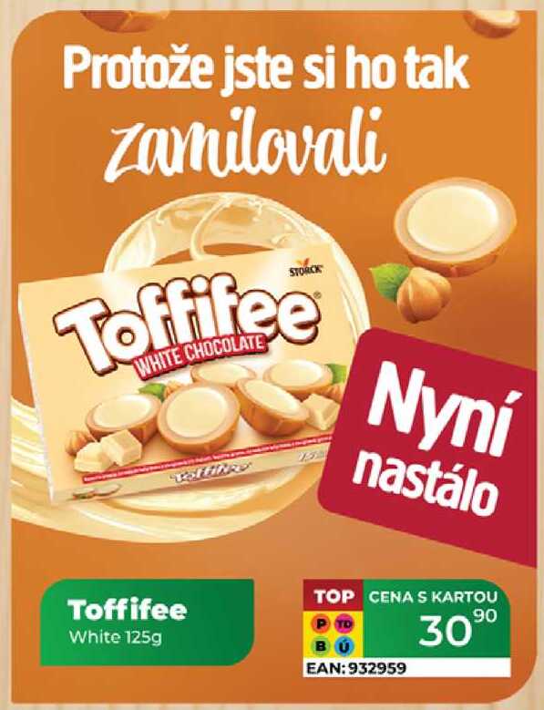 Toffifee White 125g 