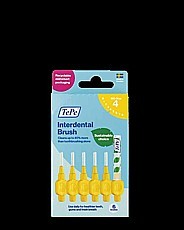 TePe® Original mezizubní kartáčky z bioplastu 0,7 mm žluté 6 ks