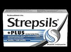 STREPSILS Plus 24 pastilek