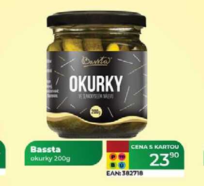 Bassta okurky 200g 
