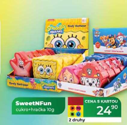 SweetNFun cukro+hračka 10g 