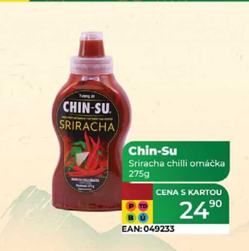 Chin-Su Sriracha chilli omáčka 275g 