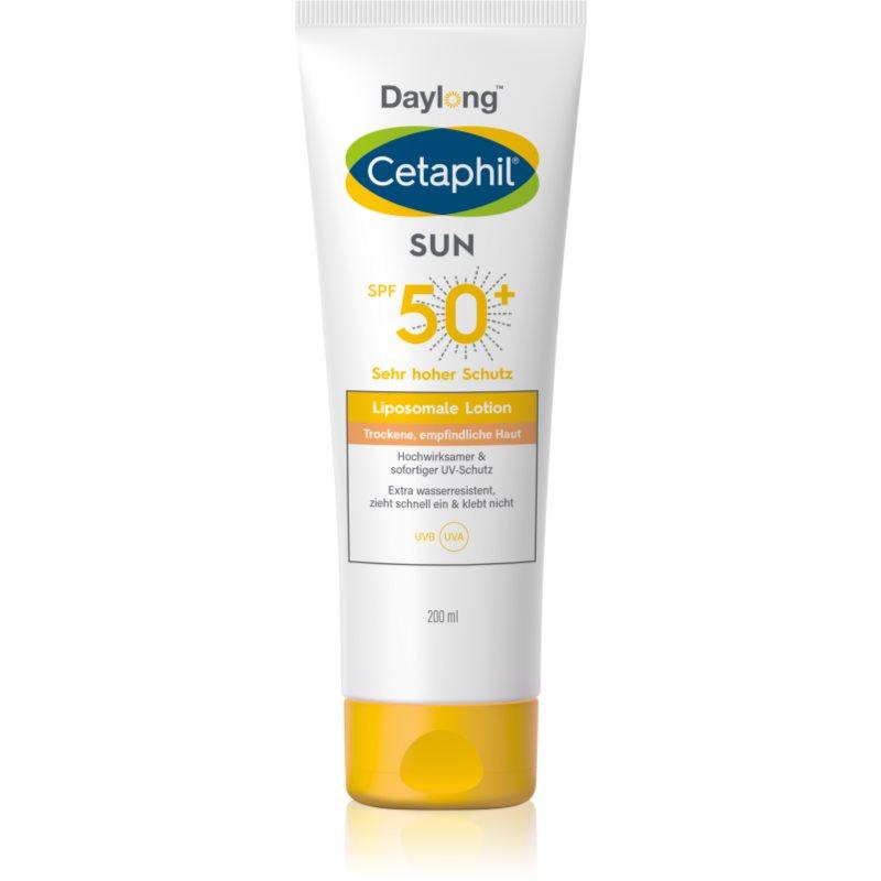 Daylong Cetaphil SUN Liposomal Lotion opalovací mléko pro citlivou pokožku SPF 50+ 200 ml