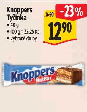 Knoppers Tyčinka, 40 g