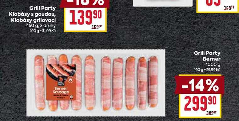 Grill Party Berner 1000 g 