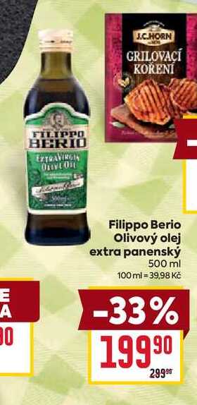 Filippo Berio Olivový olej extra panenský 500 ml