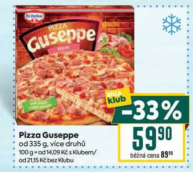 Pizza Guseppe od 335 g