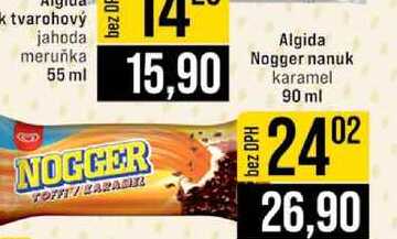 Algida Nogger nanuk karamel 90 ml 