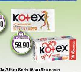 KKOTEX TAMPONY 16+8ks