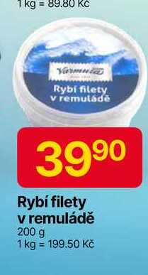 Rybí filety v remuládě 200 g 