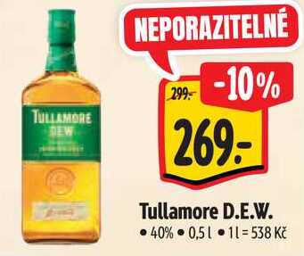 Tullamore D.E.W., 0,5 l