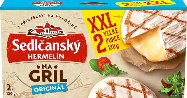 Sedlčanský Hermelín na gril