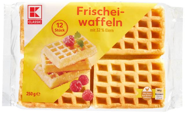 K-Classic Vafle z čerstvých vajec