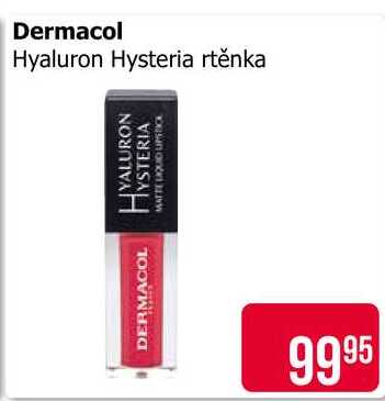 Dermacol Hyaluron Hysteria rtěnka