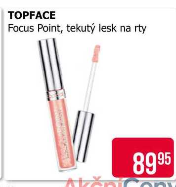 TOPFACE Focus Point, tekutý lesk na rty 