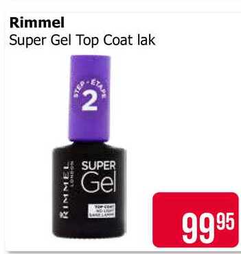 Rimmel Super Gel Top Coat lak