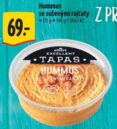 Hummus se sušenými rajčaty, 175 g