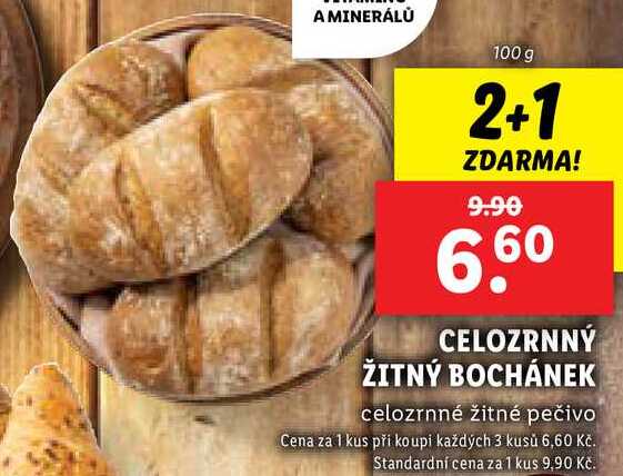 CELOZRNNÝ ŽITNÝ BOCHÁNEK, 100 g