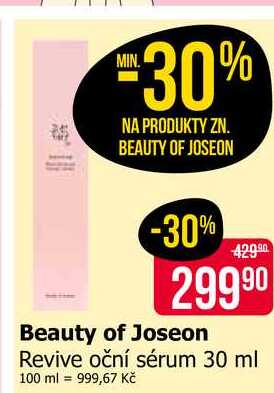 Beauty of Joseon Revive oční sérum 30 ml 