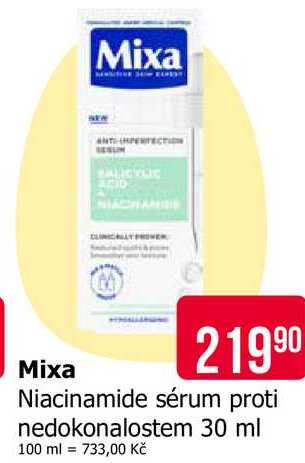 Mixa Niacinamide sérum proti nedokonalostem 30 ml