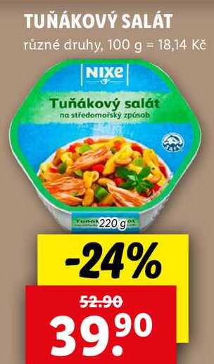 TUŇÁKOVÝ SALÁT, 220 g