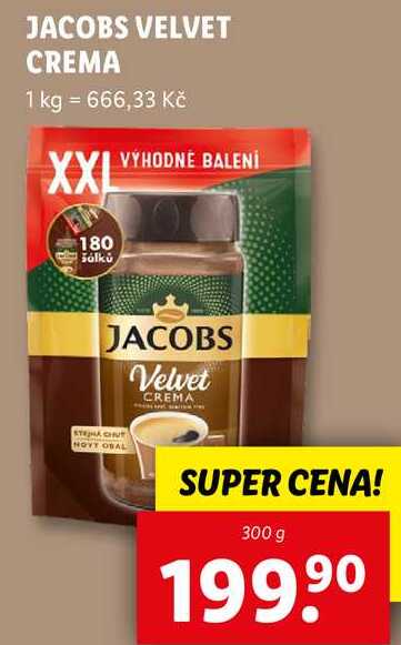 JACOBS VELVET CREMA, 300 g