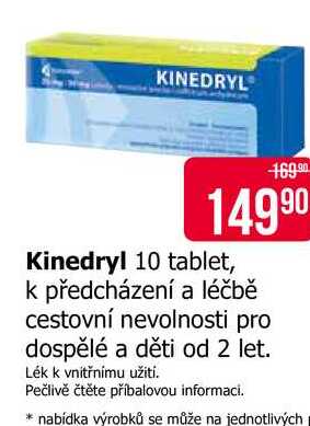 Kinedryl 10 tablet