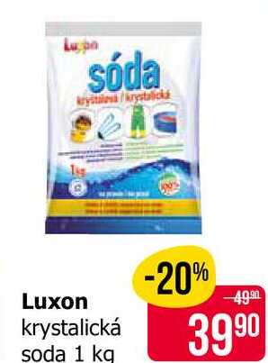 Luxon krystalická soda 1 kg