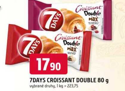 7DAYS CROISSANT DOUBLE 80 g 