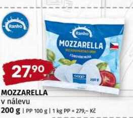 Ranko MOZZARELLA v nálevu 100g