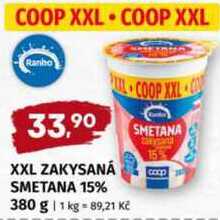 RANKO XXL ZAKYSANÁ SMETANA 15% 380 g