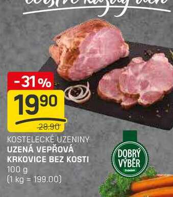 VEPŘOVÁ KRKOVICE BEZ KOSTI 100g