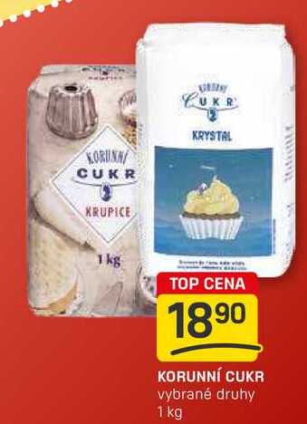 KORUNNÍ CUKR vybrané druhy 1 kg