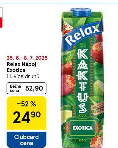 Relax Nápoj Exotica, 1 l 