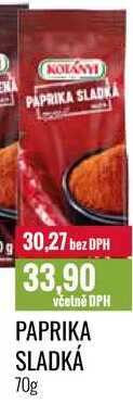 PAPRIKA SLADKÁ 70g 