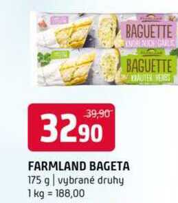 Farmland bageta 175 g vybrané druhy 