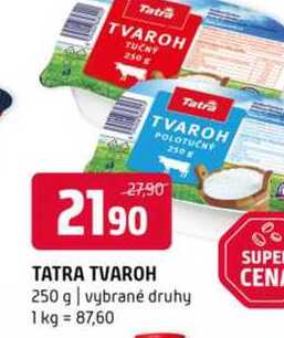 Tatra Tvaroh 250g