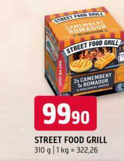 Street food grill 310g