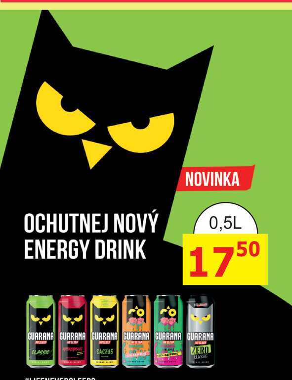 GUARANA ENERGY DRINK 0,5L 