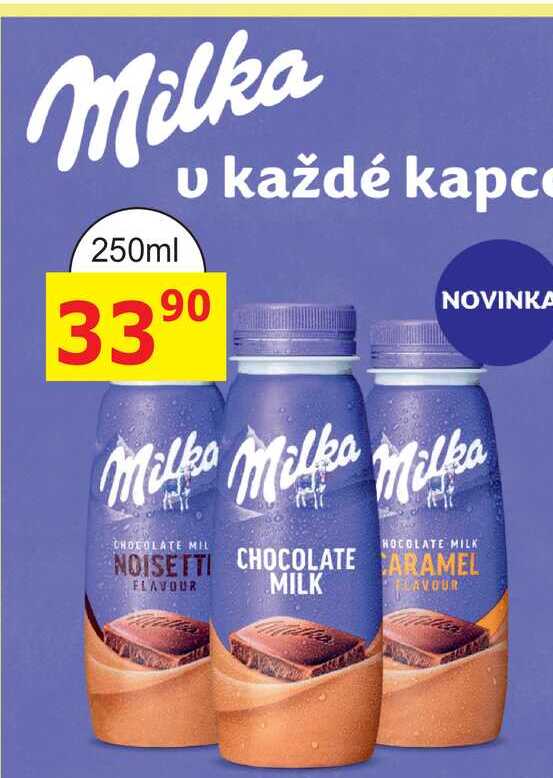 Milka 250ml CARAMEL FLAVOUR MILK FLAVOUR 