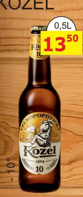 Velkopopovický Kozel 10° 0,5l 0.5l