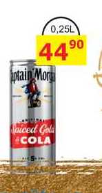 Captain Morgan a Cola 0,25L